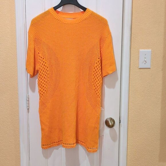 H&M crochet mini cotton dress Size L - Picture 4 of 12